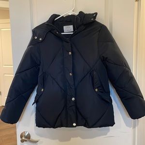 Zara girls winter coat